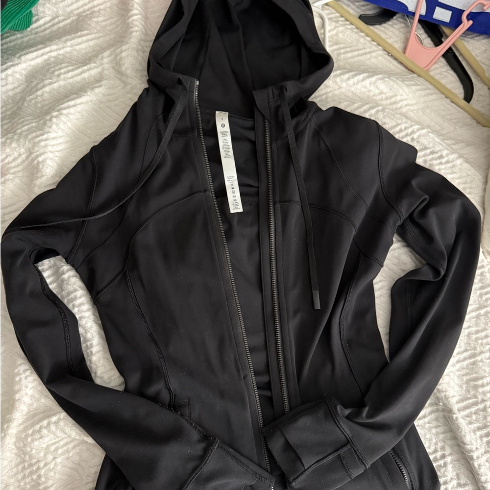 Lululemon Athletica Black Zip-Up Hoodie